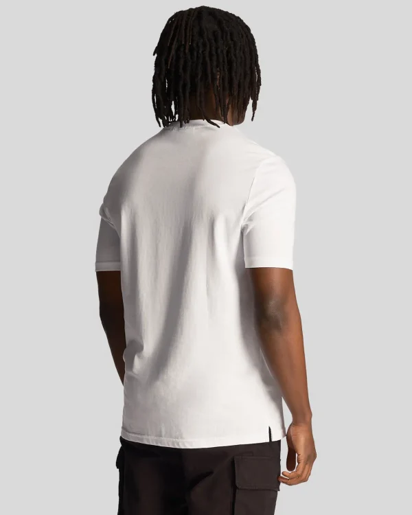 Lyle & Scott Vermächtnis | T-shirts<Vibrations Print T-Shirt Weiß