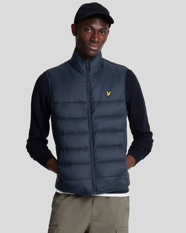 Lyle & Scott Mäntel & Jacken<Watteweste DunkleMarine