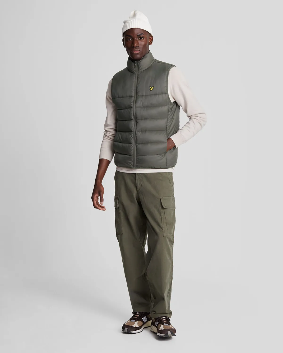 watteweste_1-2.webp Lyle & Scott Mäntel & Jacken<Watteweste Olive