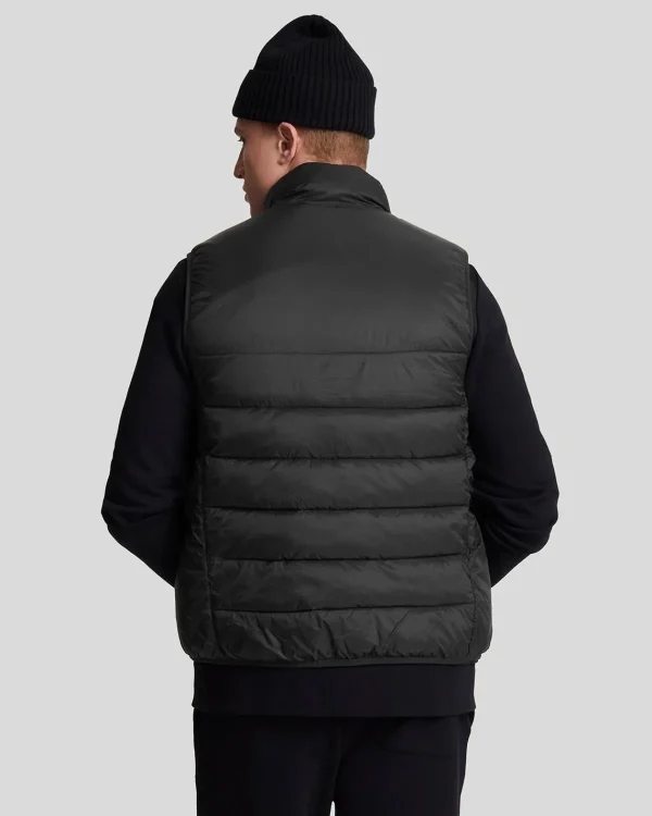 Lyle & Scott Mäntel & Jacken<Watteweste Pechschwarz