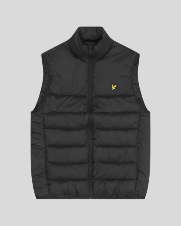 Lyle & Scott Mäntel & Jacken<Watteweste Pechschwarz