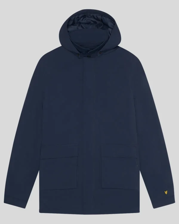 Lyle & Scott Groß & Groß | Übergrößen<Wattierter Parka MuddyNavy
