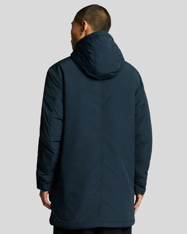 Lyle & Scott Vermächtnis<Wattierter Parka MuddyNavy