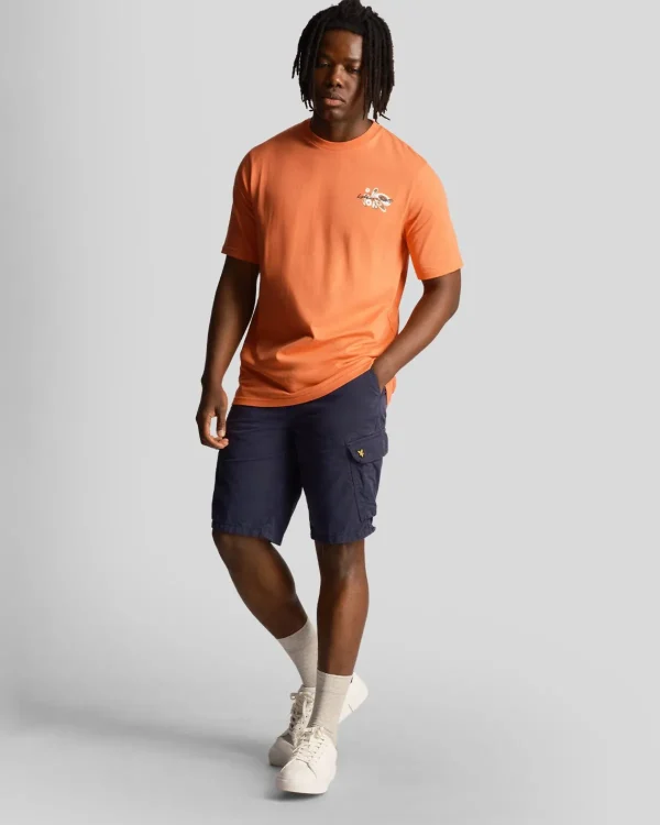 Lyle & Scott Kurze Hosen<Wembley Cargo Short DunkleMarine