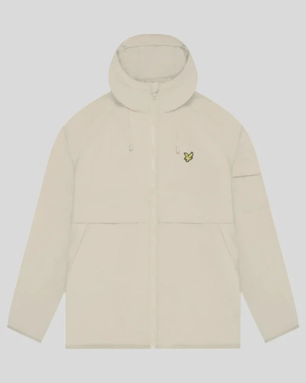 Lyle & Scott Vermächtnis<Windbreaker Jacke mit Kapuze Stone