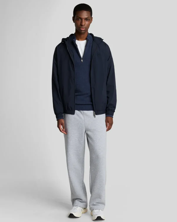 Lyle & Scott 150 Jahre Strickwaren | Pullover & Strickwaren<150 Year Knitwear - 1/4 Zip Pullover NavyHeather