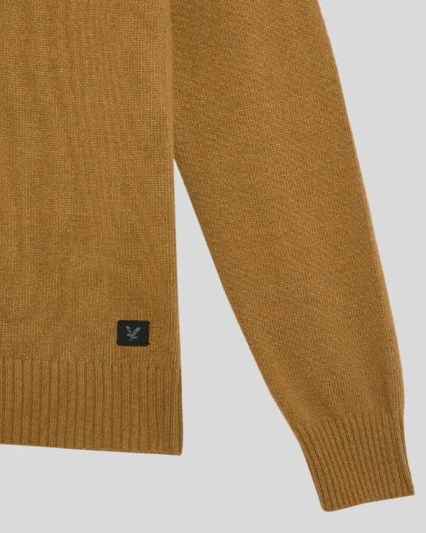 Lyle & Scott 150 Jahre Strickwaren | Pullover & Strickwaren<150 Year Knitwear - Pullover mit V-Ausschnitt GoldenHeather
