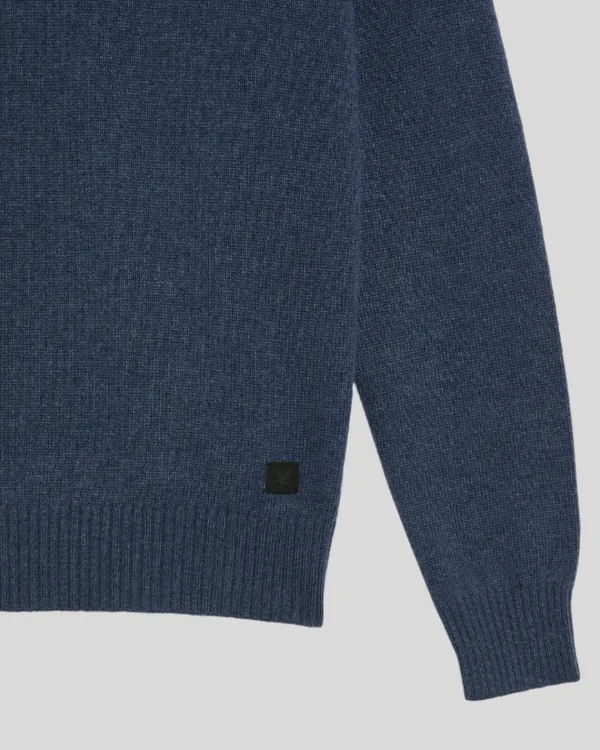 Lyle & Scott 150 Jahre Strickwaren | Pullover & Strickwaren<150 Year Knitwear - Pullover mit V-Ausschnitt NavyHeather