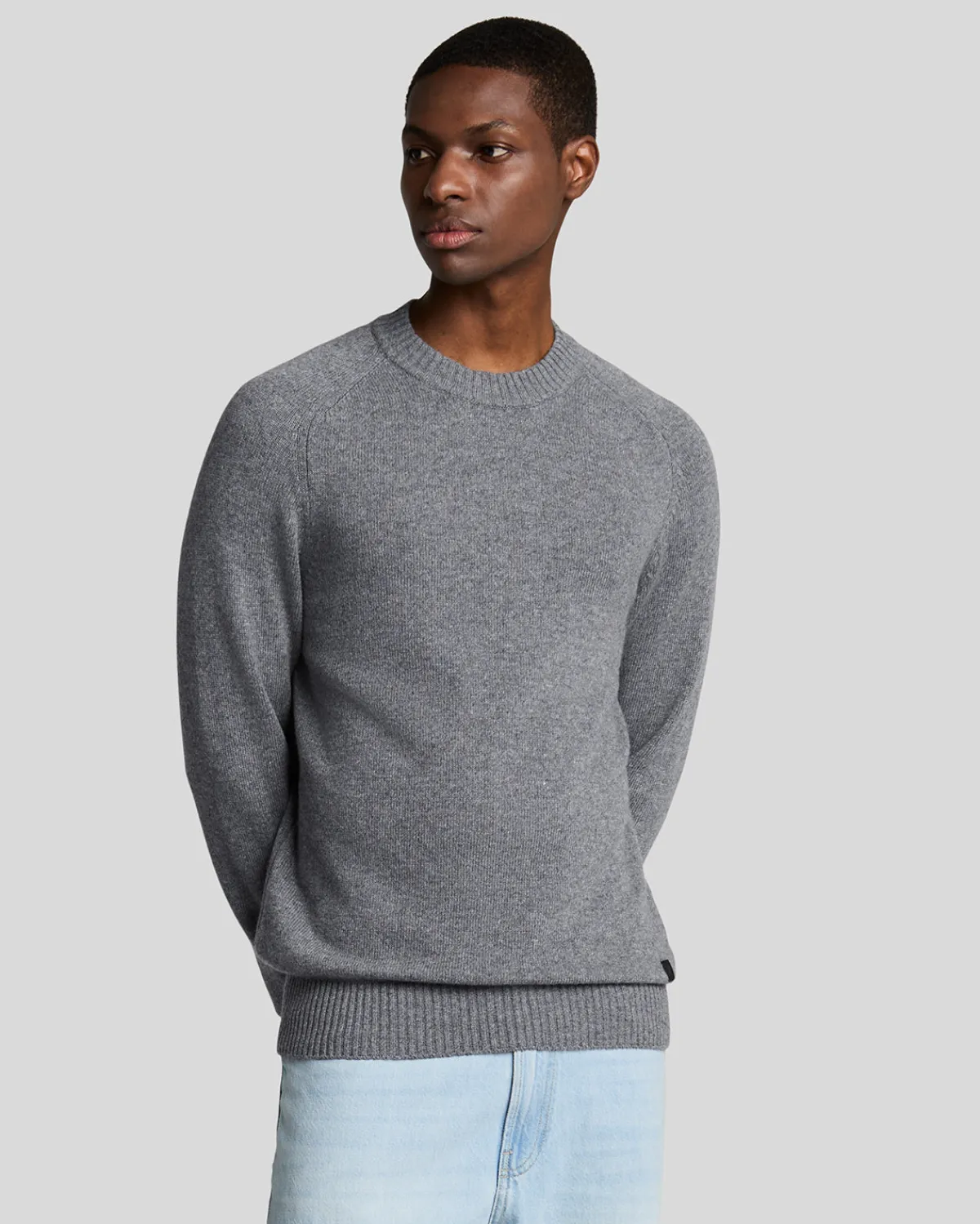 year_knitwear__rundhalspullover_0-1.webp Lyle & Scott 150 Jahre Strickwaren | Pullover & Strickwaren<150 Year Knitwear - Rundhals-Pullover GreyHeather