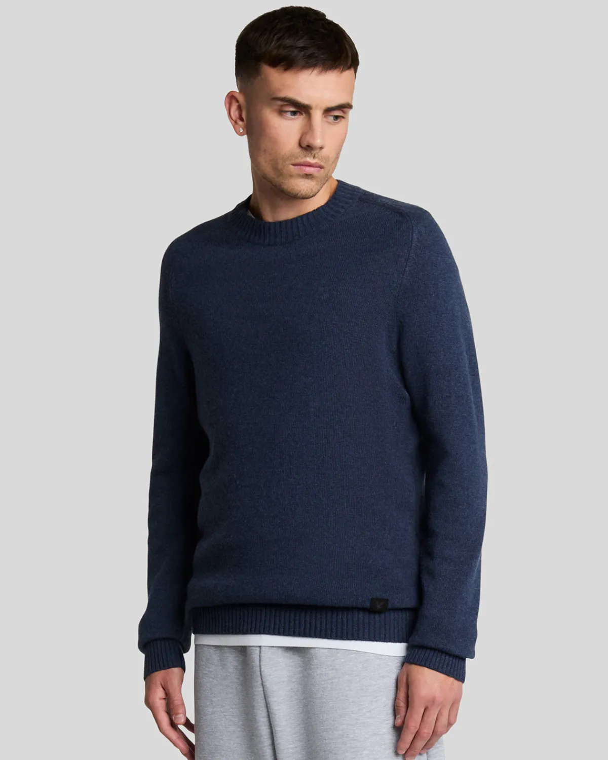 year_knitwear__rundhalspullover_0-2.webp Lyle & Scott 150 Jahre Strickwaren | Pullover & Strickwaren<150 Year Knitwear - Rundhals-Pullover NavyHeather