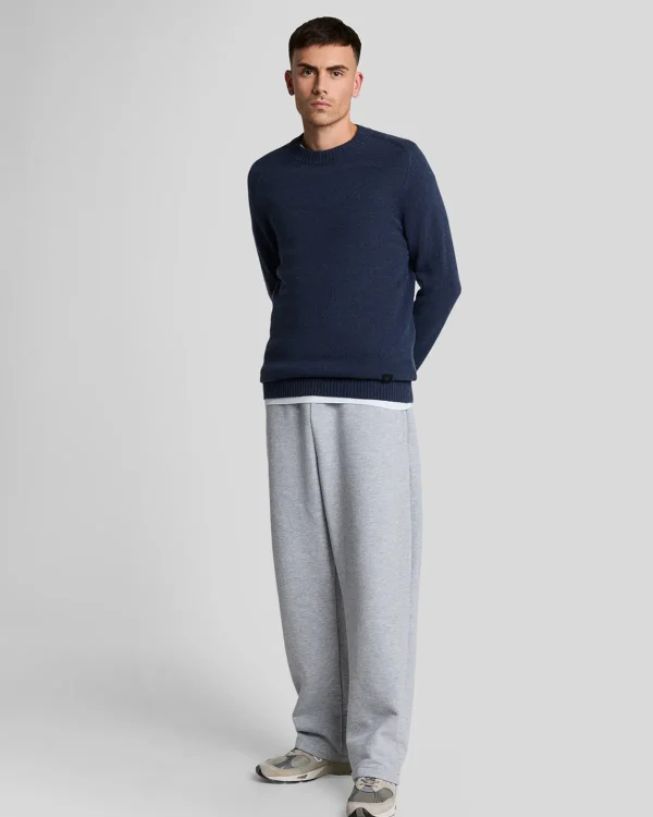 Lyle & Scott 150 Jahre Strickwaren | Pullover & Strickwaren<150 Year Knitwear - Rundhals-Pullover NavyHeather