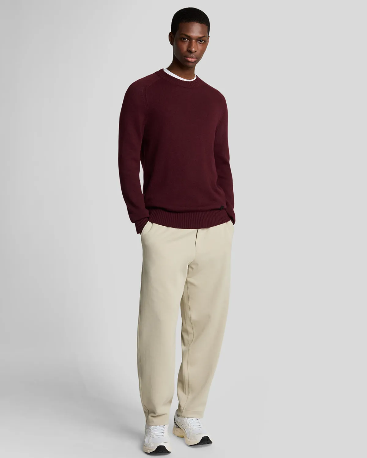 year_knitwear__rundhalspullover_1-3.webp Lyle & Scott 150 Jahre Strickwaren | Pullover & Strickwaren<150 Year Knitwear - Rundhals-Pullover BurgundyHeather