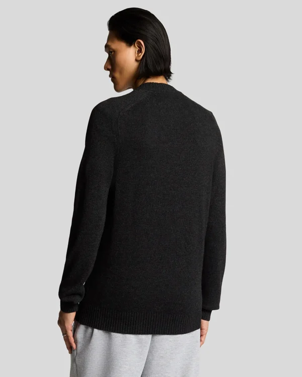 Lyle & Scott 150 Jahre Strickwaren | Pullover & Strickwaren<150 Year Knitwear - Rundhals-Pullover BlackHeather
