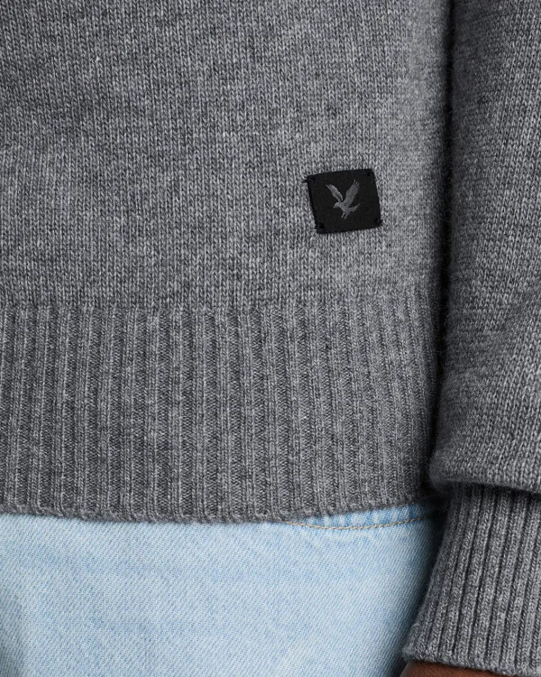 Lyle & Scott 150 Jahre Strickwaren | Pullover & Strickwaren<150 Year Knitwear - Rundhals-Pullover GreyHeather