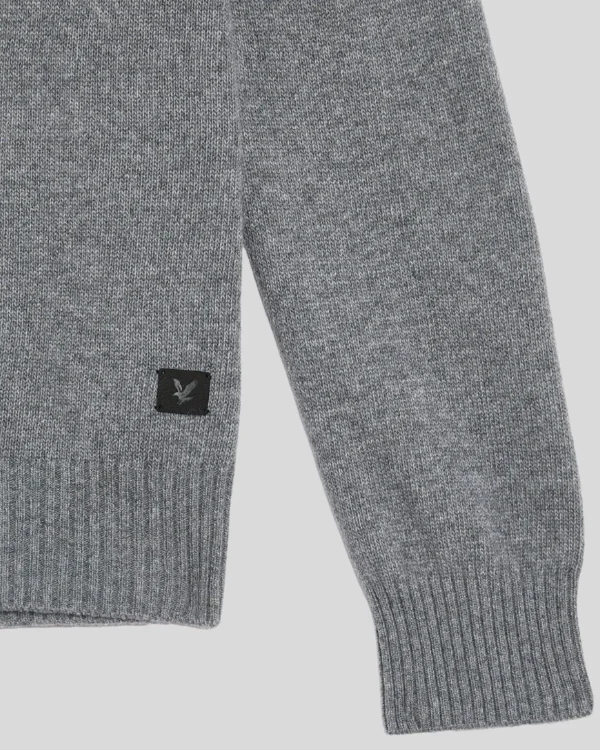 Lyle & Scott 150 Jahre Strickwaren | Pullover & Strickwaren<150 Year Knitwear - Rundhals-Pullover GreyHeather