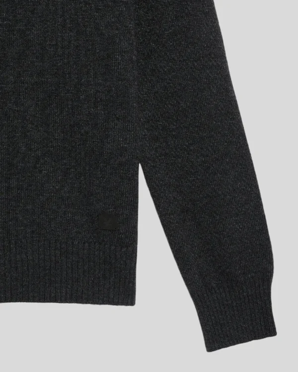 Lyle & Scott 150 Jahre Strickwaren | Pullover & Strickwaren<150 Year Knitwear - Rundhals-Pullover BlackHeather