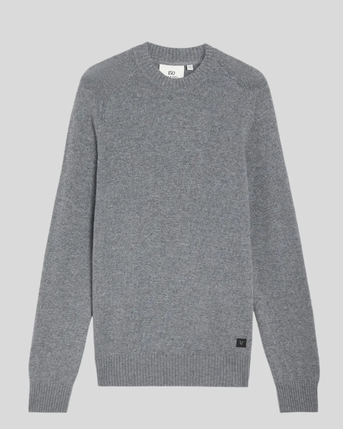 year_knitwear__rundhalspullover_6-1.webp Lyle & Scott 150 Jahre Strickwaren | Pullover & Strickwaren<150 Year Knitwear - Rundhals-Pullover GreyHeather