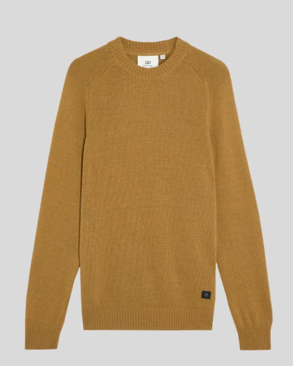 Lyle & Scott 150 Jahre Strickwaren | Pullover & Strickwaren<150 Year Knitwear - Rundhals-Pullover GoldenHeather